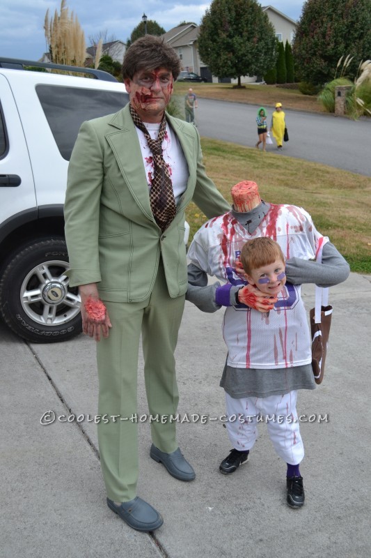 Ryan and his daddy ready to trick or treat!