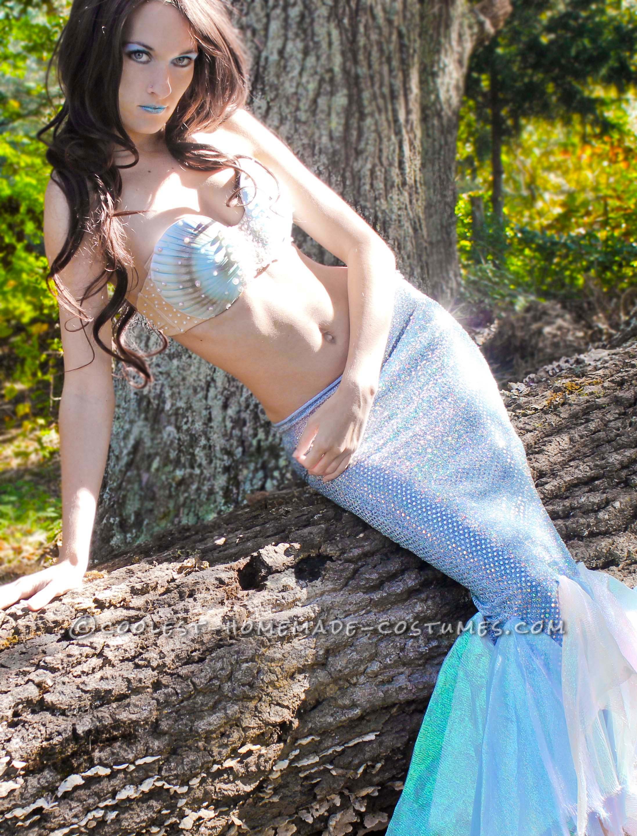 Sensual Homemade Mermaid Costume