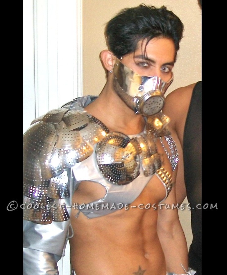 Sexy Metallic Underworld God Costume for a Man