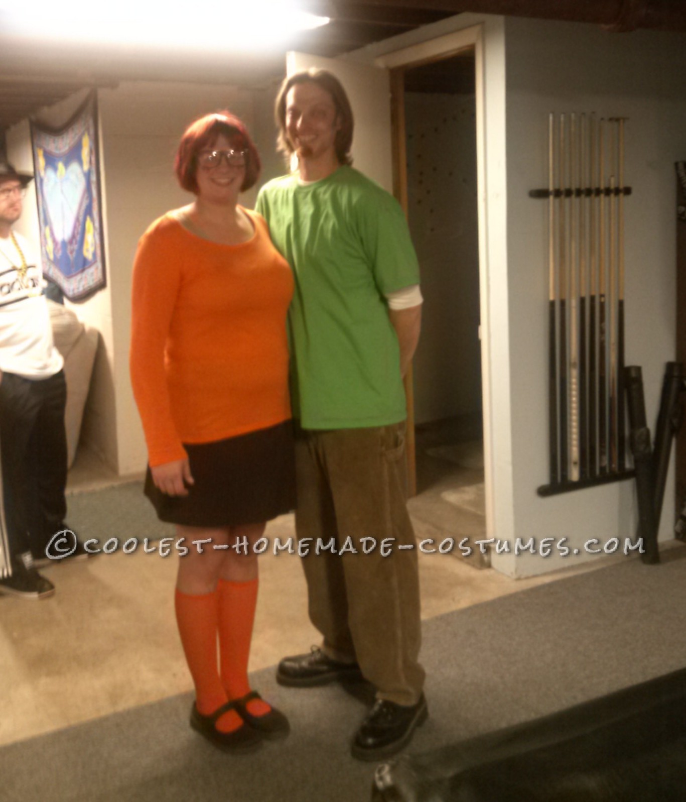 Shaggy and Velma Couple Costume