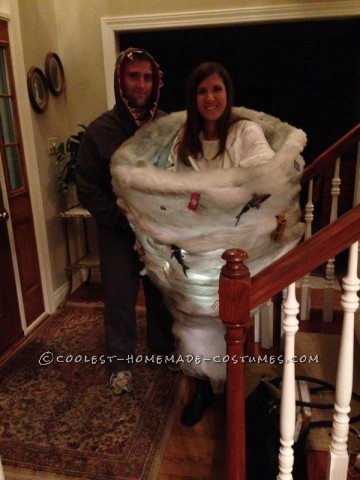 Sharknado and Killer Shark Couple's Costume