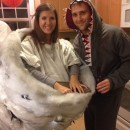 Sharknado and Killer Shark Couple's Costume
