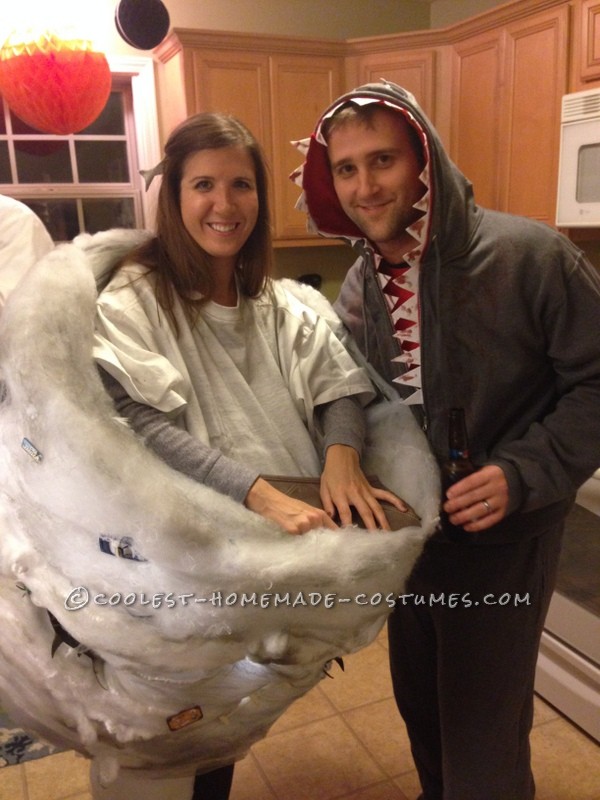 Sharknado and Killer Shark Couple's Costume