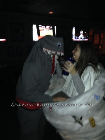 Sharknado and Killer Shark Couple's Costume