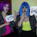 Simple and Inexpensive Roy Lichtenstein Inspired "Pop Art" Costume