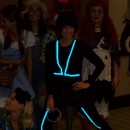 Simple Woman's Tron-Inspired Costume