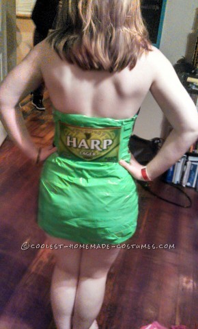 Sexy Snakebite (Drink) Duck Tape Dress