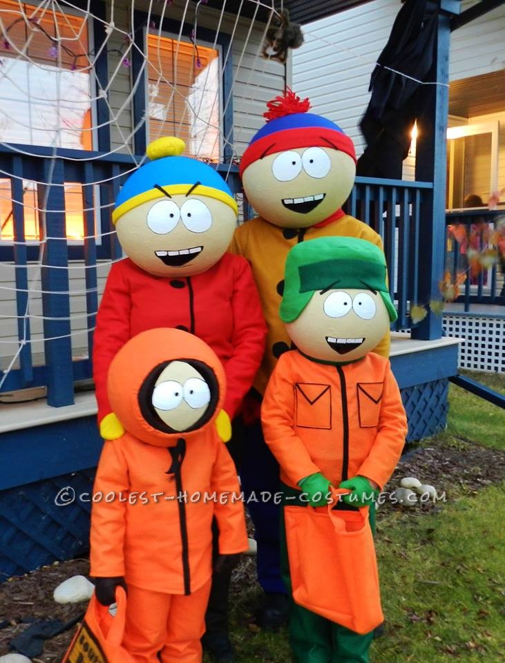 Cool Homemade South Park Family Costumes