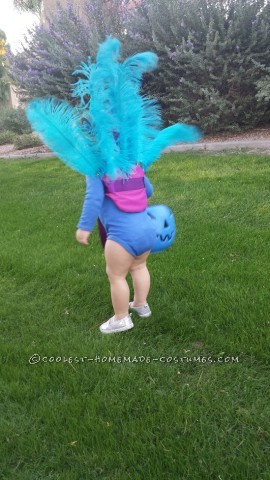 Sparkly Baby Peacock Costume