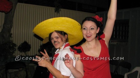 Homemade Speedy Gonzalez Costume