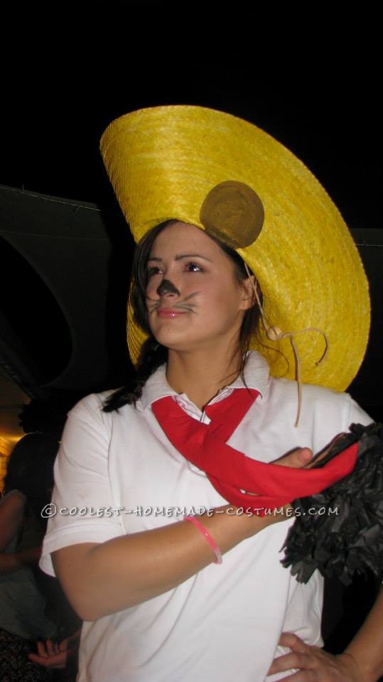 Homemade Speedy Gonzalez Costume