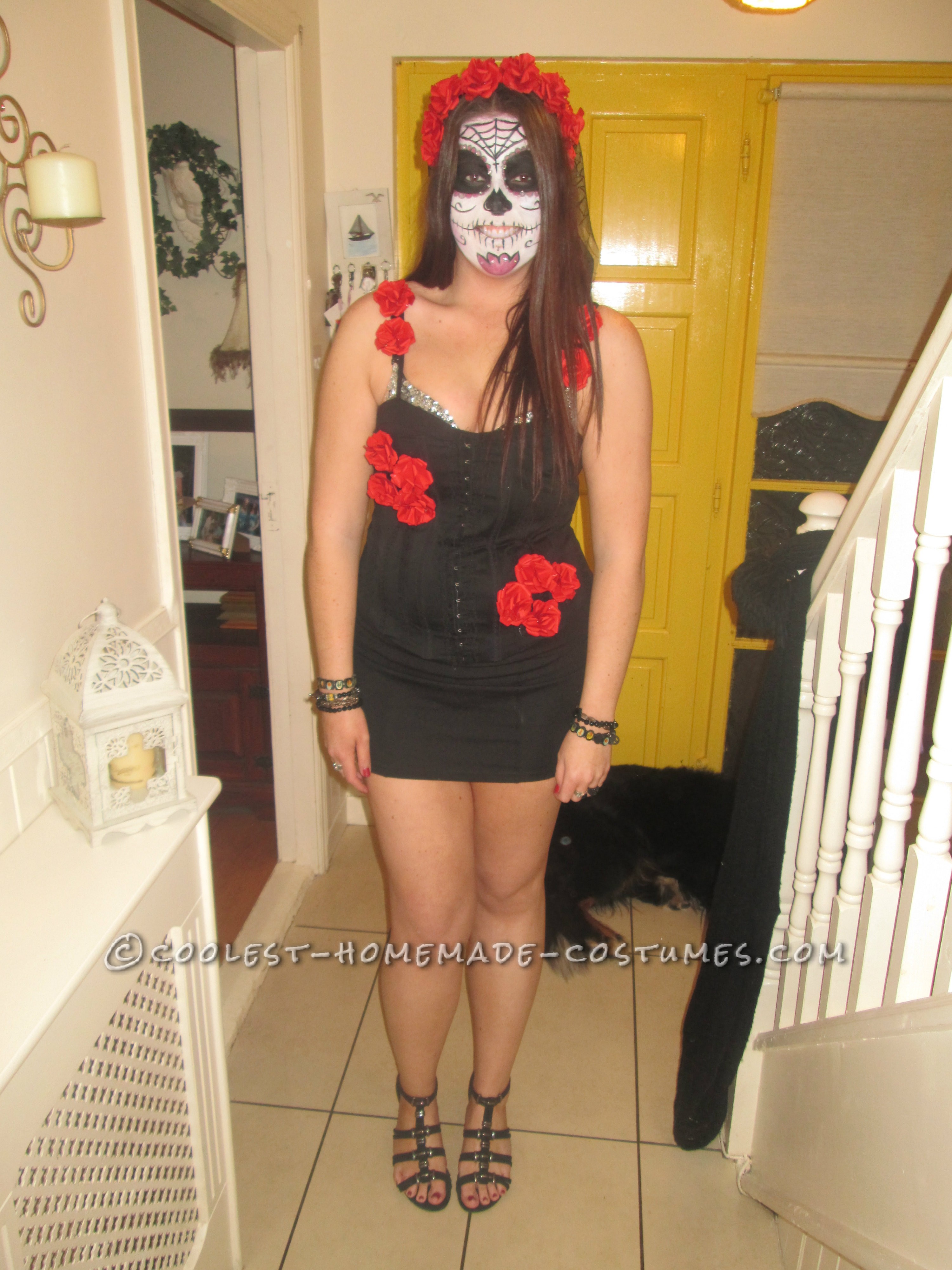 Sugar Skull Day Of The Dead Costume