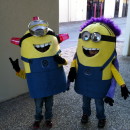 Awesome DIY Despicable Me 2 Costumes: Bee-Do Minion and Half Good Half Evil Minion