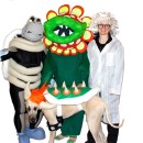 Coolest Homemade Mario Brothers Halloween Costumes: Bowser, Dry Bones and Petey Piranha