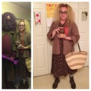 Coolest Homemade Sybill Trelawney Costume from Harry Potter