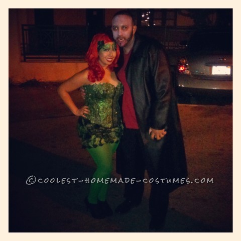 DIY Poison Ivy Halloween Costume