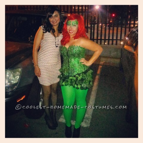 DIY Poison Ivy Halloween Costume