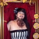 Cool Bearded Lady Costume - Circus Sideshow Performer