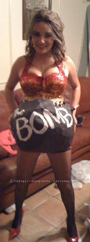 Broke College Student Costume Idea: Sexy Bomb