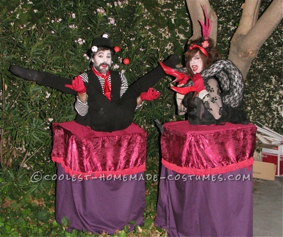 Cool Halloween Illusion Costumes: The Contortionists