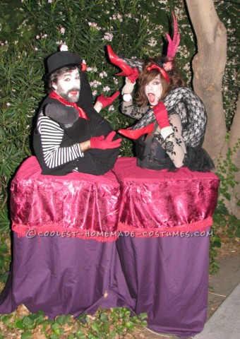 Cool Halloween Illusion Costumes: The Contortionists