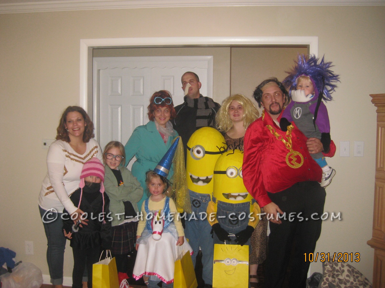Coolest Despicable Me Family Costume