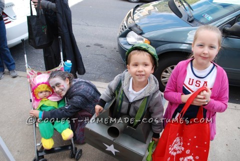 The Cutest Little Army Tank Halloween Costume