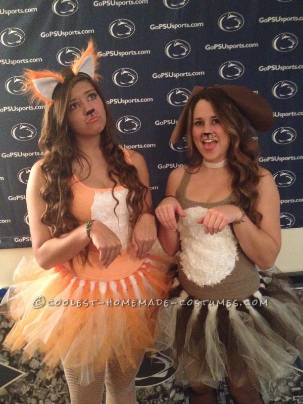 fox tutu costume