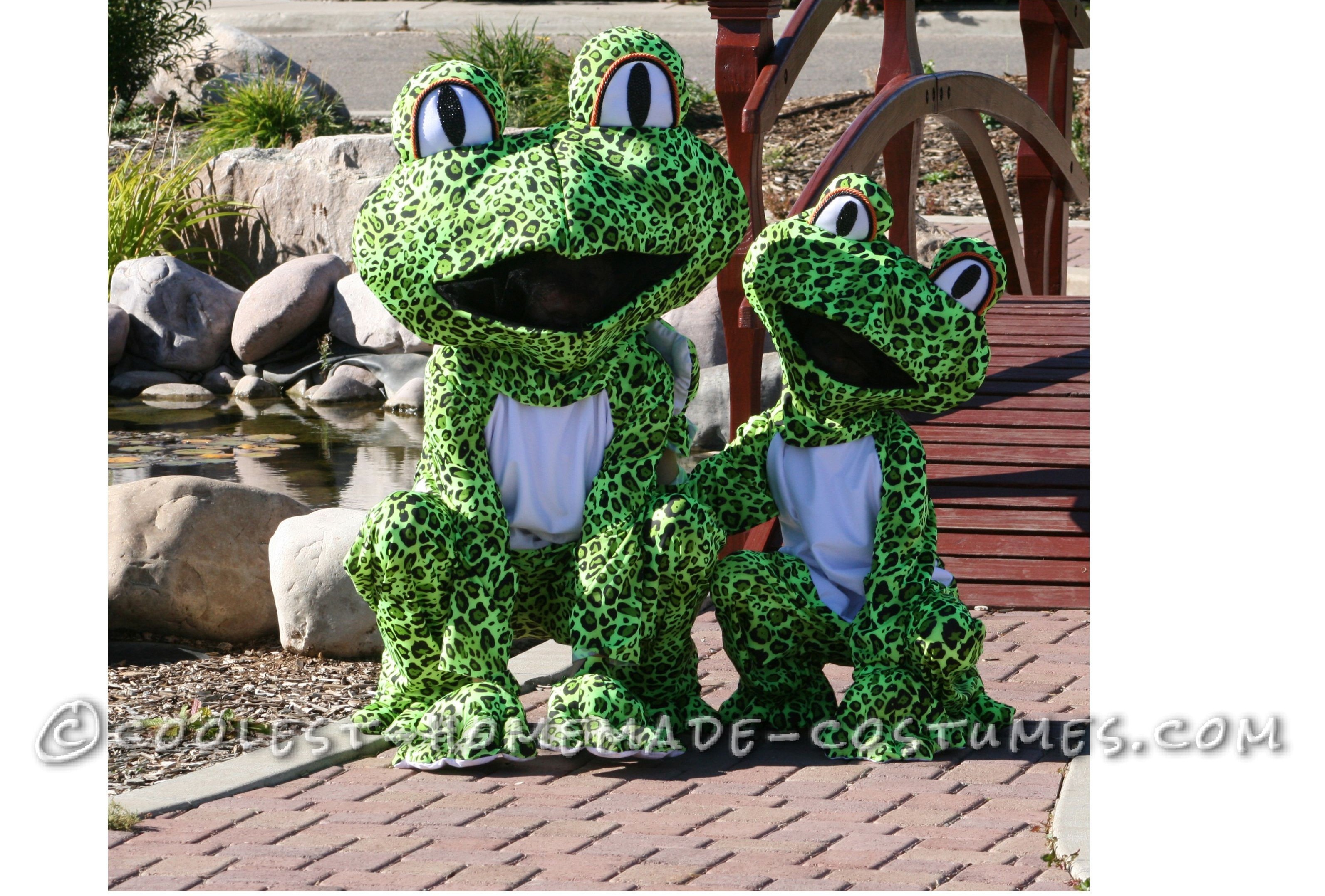 Grooviest Homemade Leopard Frog Costumes