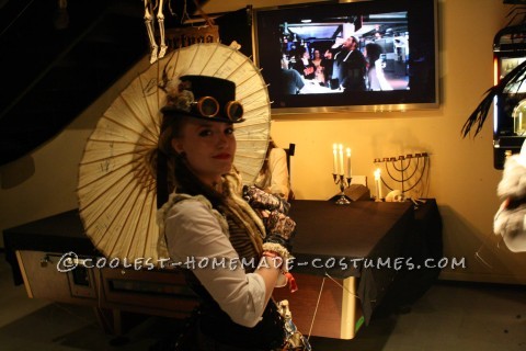 Cool Woman's Steampunk Costume: The Lady Captain of the Ark