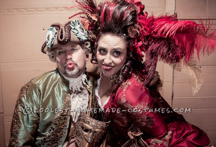 The Original 1% - Rococo Masquerade Couple Costume