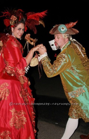 The Original 1% - Rococo Masquerade Couple Costume