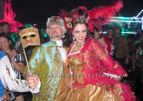 The Original 1% - Rococo Masquerade Couple Costume