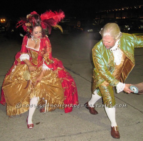 The Original 1% - Rococo Masquerade Couple Costume