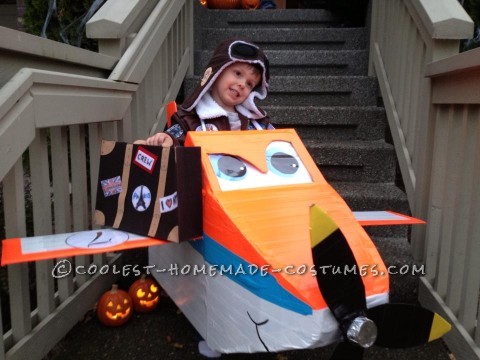 The Perfect Costume for a Boy - Plane and Simple!
