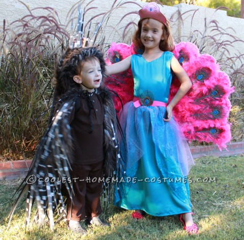 Barbie The Island Princess Doll Costume and a Prickly Porcupine Costume