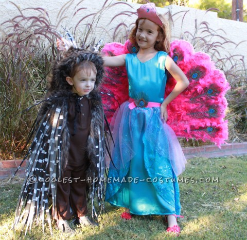 Barbie The Island Princess Doll Costume and a Prickly Porcupine Costume