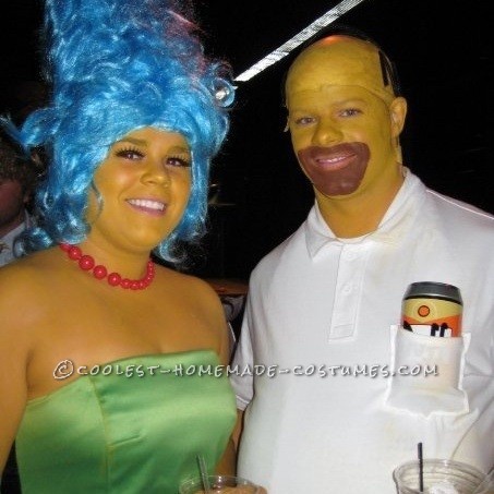 The Simpsons Couple Costume