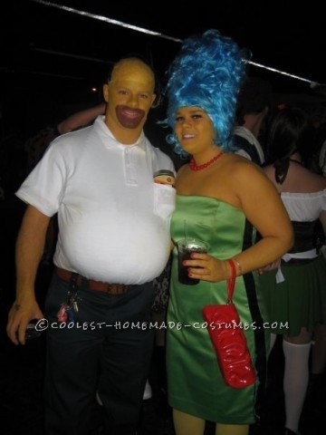 The Simpsons Couple Costume