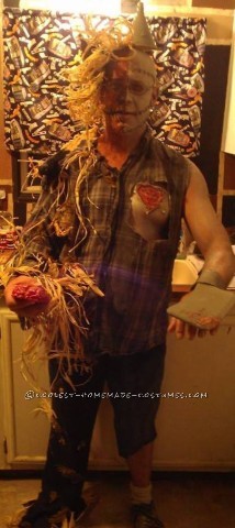 Half Tin Man Half Scarecrow Costume