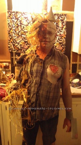 Half Tin Man Half Scarecrow Costume