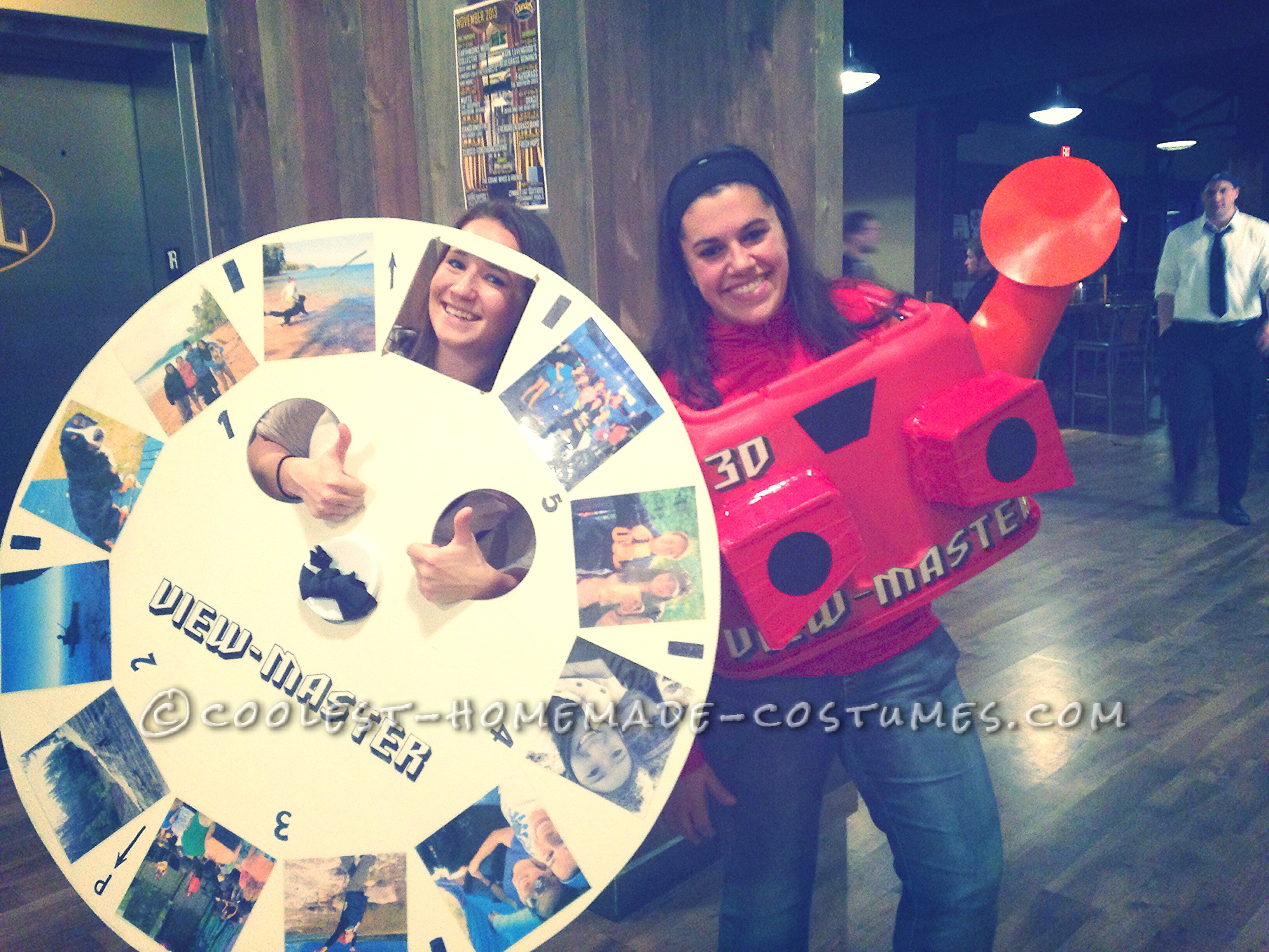 Awesome View-Master Couple Costume