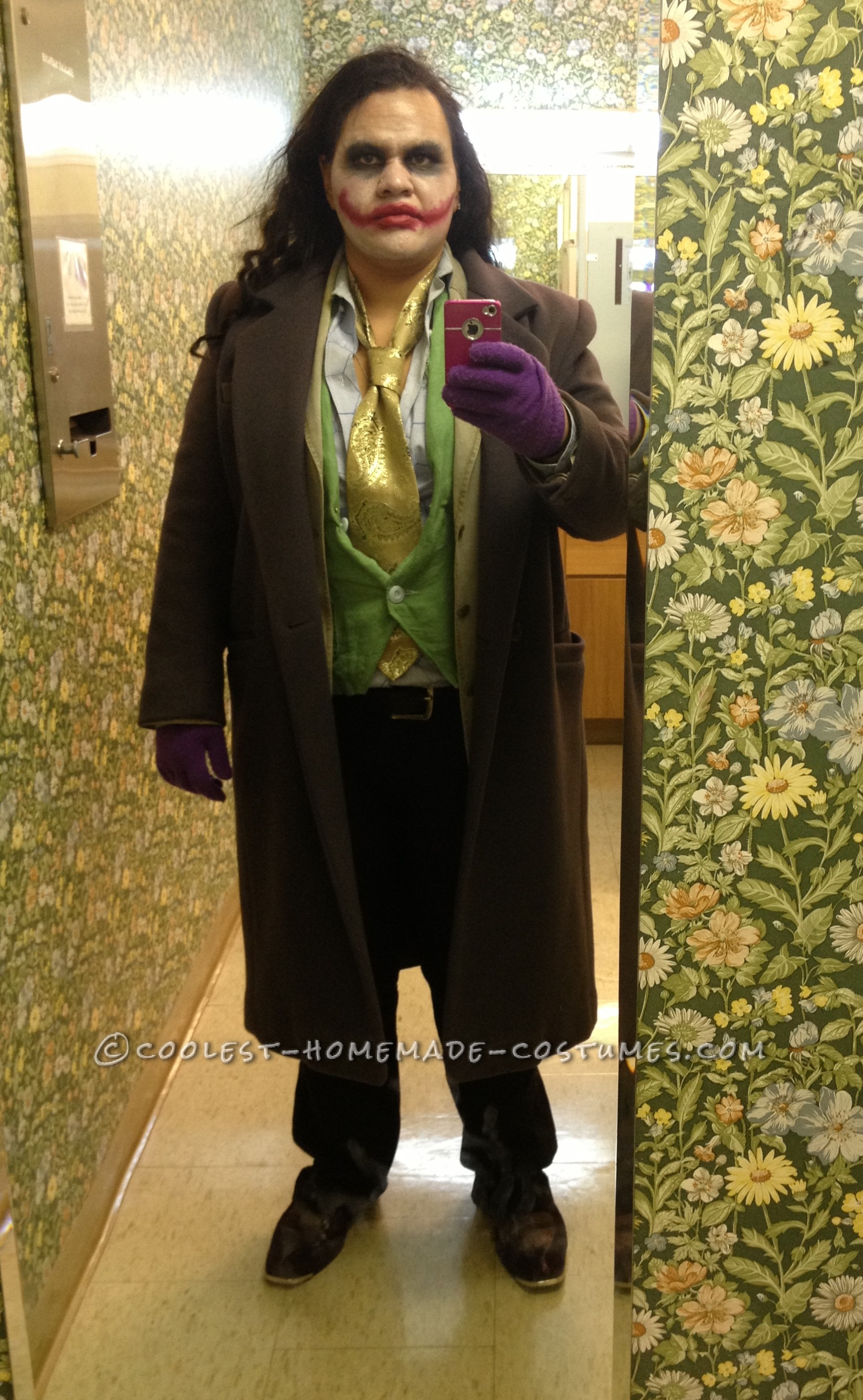 Cool Homemade Thrift Store Joker Costume