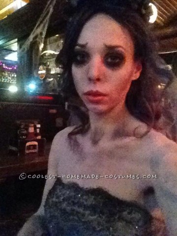 Cool Corpse Bride Homemade Halloween Costume