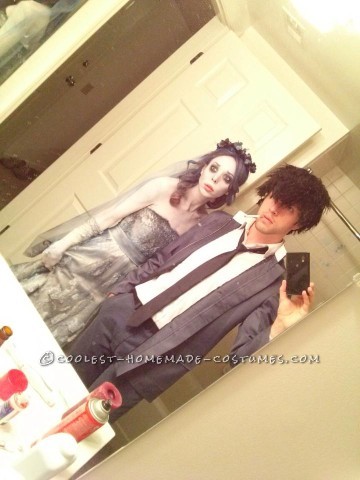 Cool Corpse Bride Homemade Halloween Costume