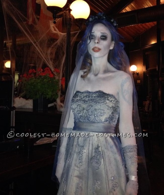 Cool Corpse Bride Homemade Halloween Costume