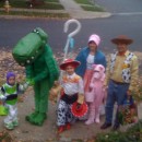 Cool Homemade Toy Story Family Costume