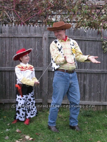 Cool Homemade Toy Story Family Costume