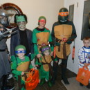 Turtley Awesome Ninja Turtles Halloween Family Costume