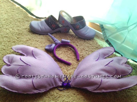 Cheap and Cute Mom and Baby Costume: Twilight Sparkle and Baby Spike the Dragon